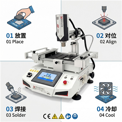 Sıcak Hava Lehimleme İstasyonu
